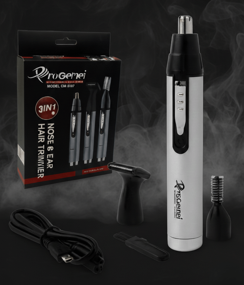 Afeitadora Multifuncional 3 en 1 Pro-G | Recargable y Portátil